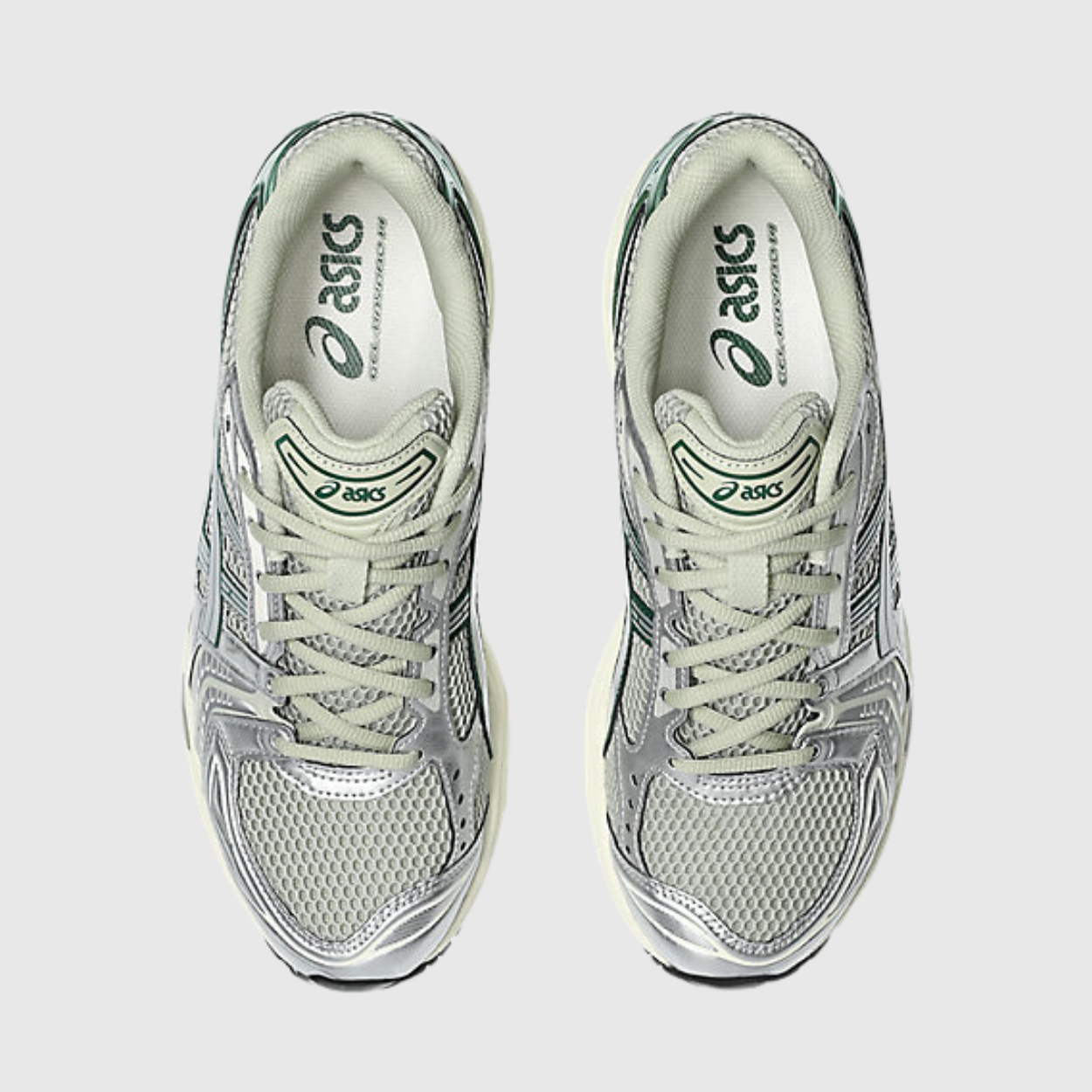 Sneakers ASC Gel K-14 - Zielony liść / Srebrny