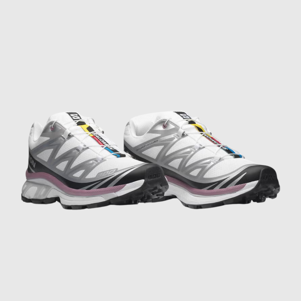 Sneakers SALM XT6 LAB - Biały / Czarny / Różowy