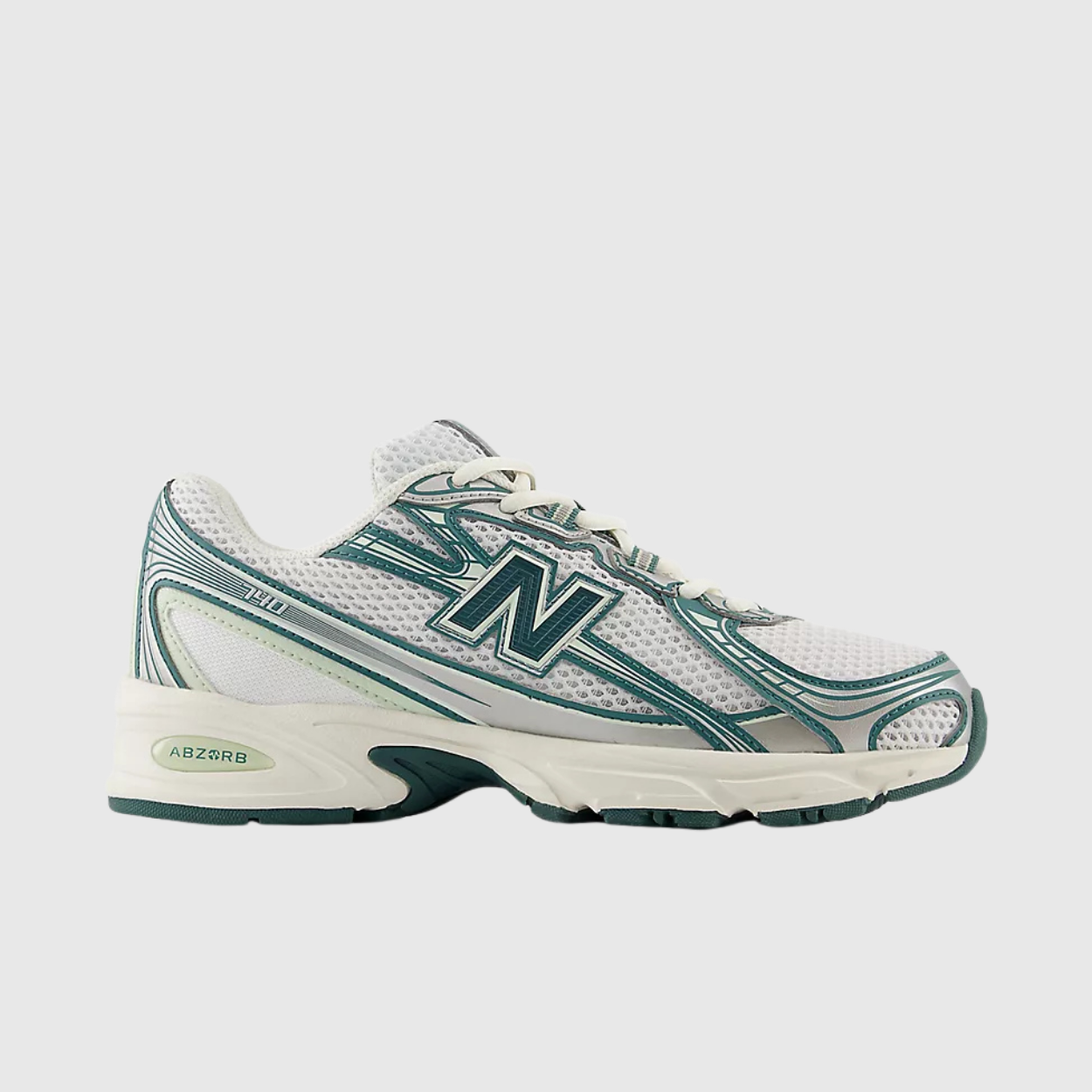 Sneakers NB 740 - Biały i Zielony