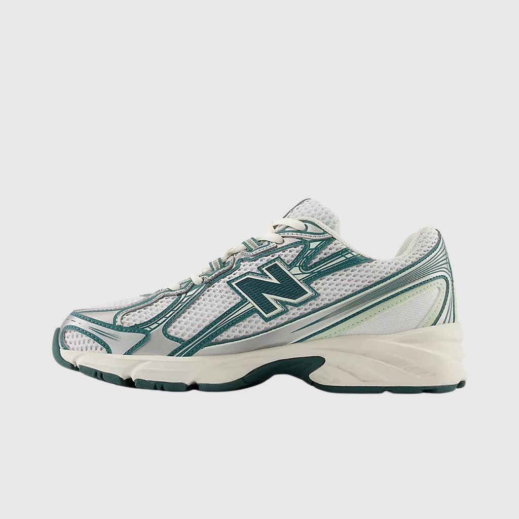 Sneakers NB 740 - Biały i Zielony