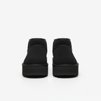 Mini platformowe botki Sydney – Czarny