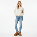 Mini platformowe botki Sydney – Brązowy